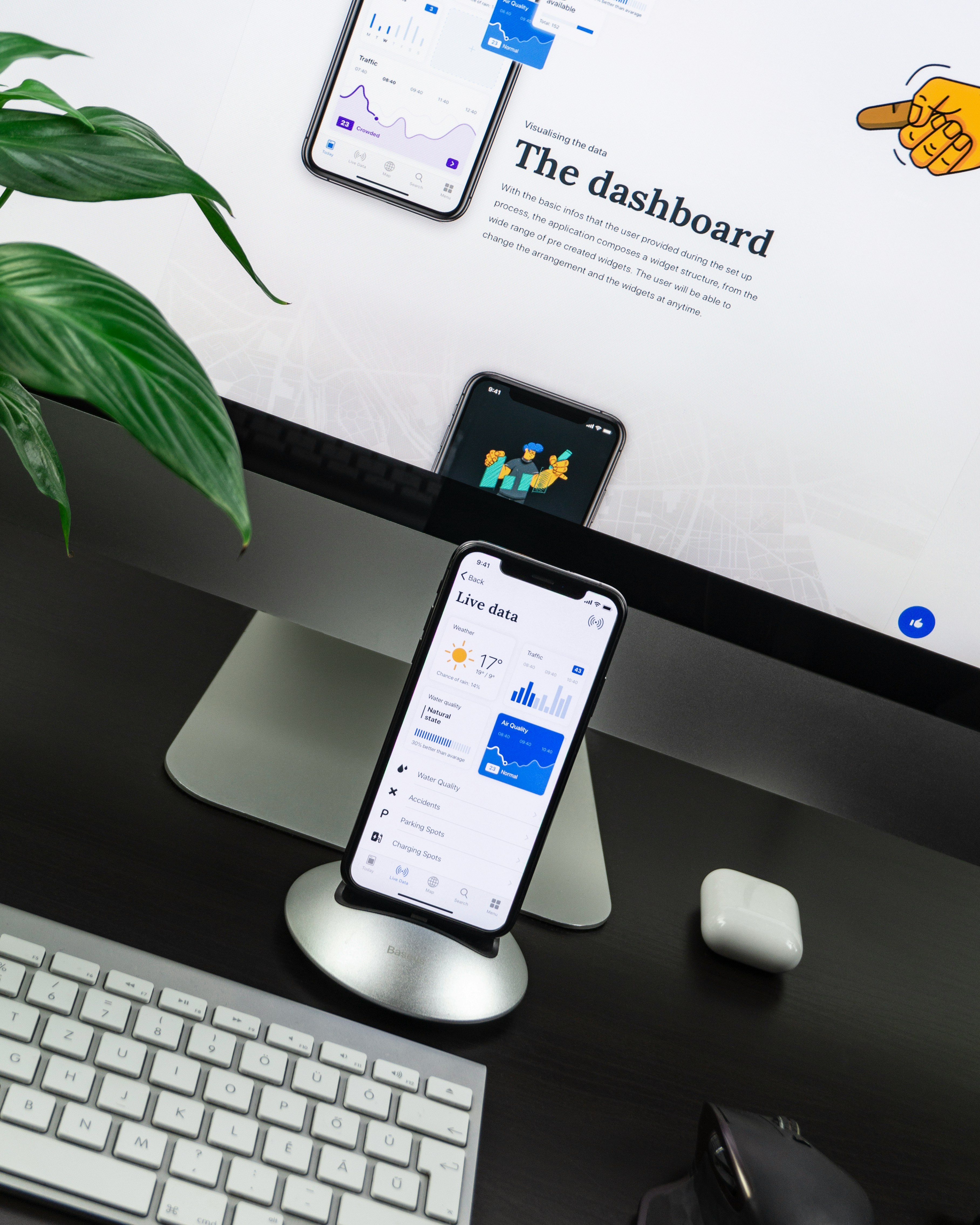 UI/UX design prototype review workspace