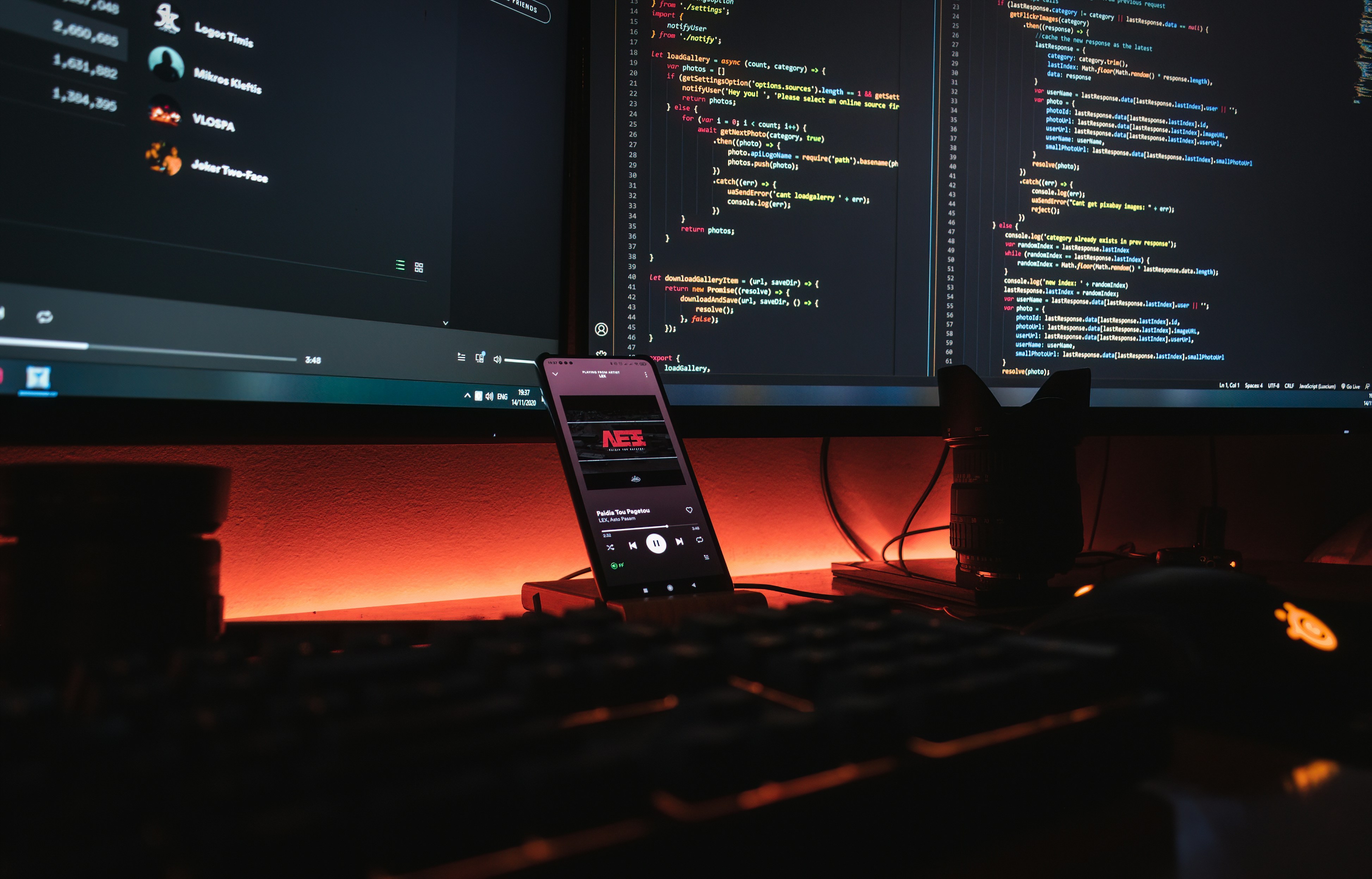 Full-stack application development and deployment